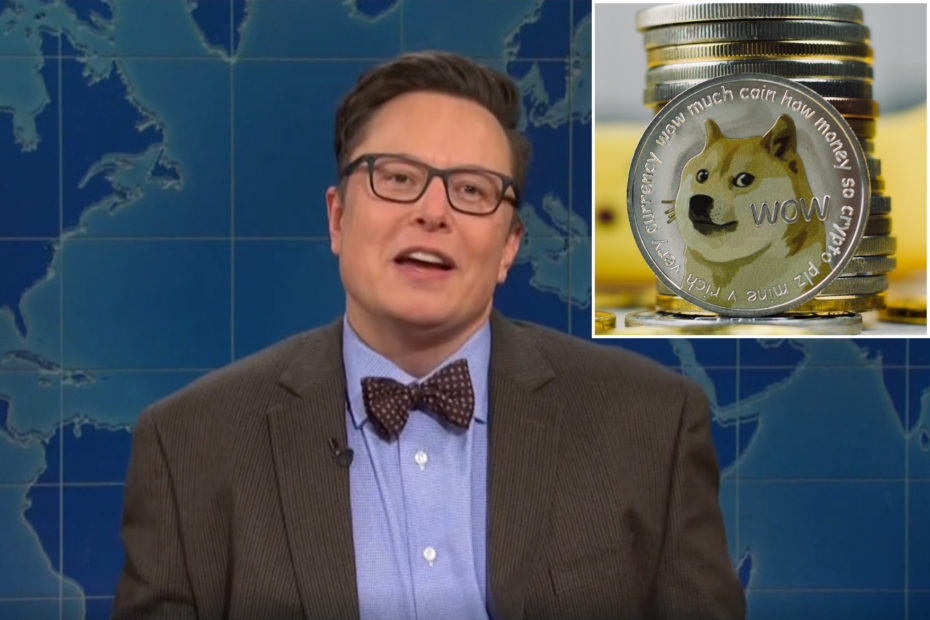 Dogecoin down nearly 80% since Elon Musk SNL appearance 1