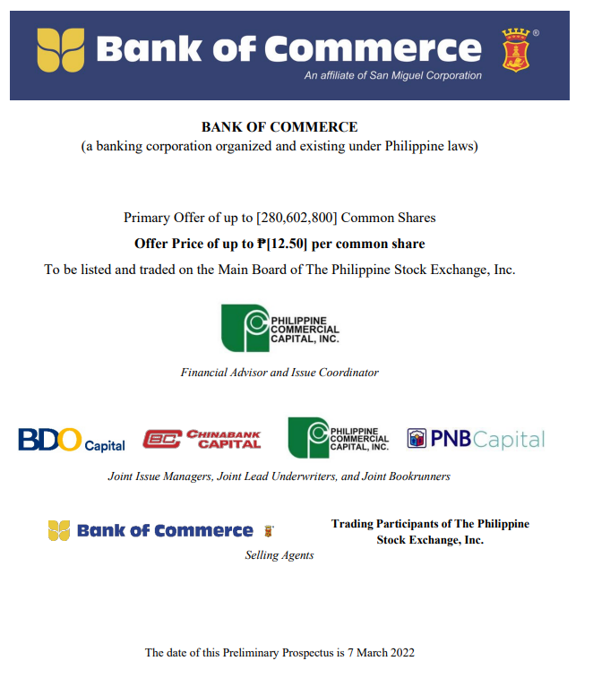 Bank of Commerce IPO Review 1