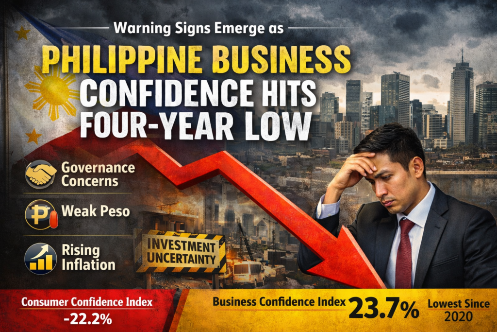 Warning Signs Emerge as Philippine Business Confidence Hits Four-Year Low 5