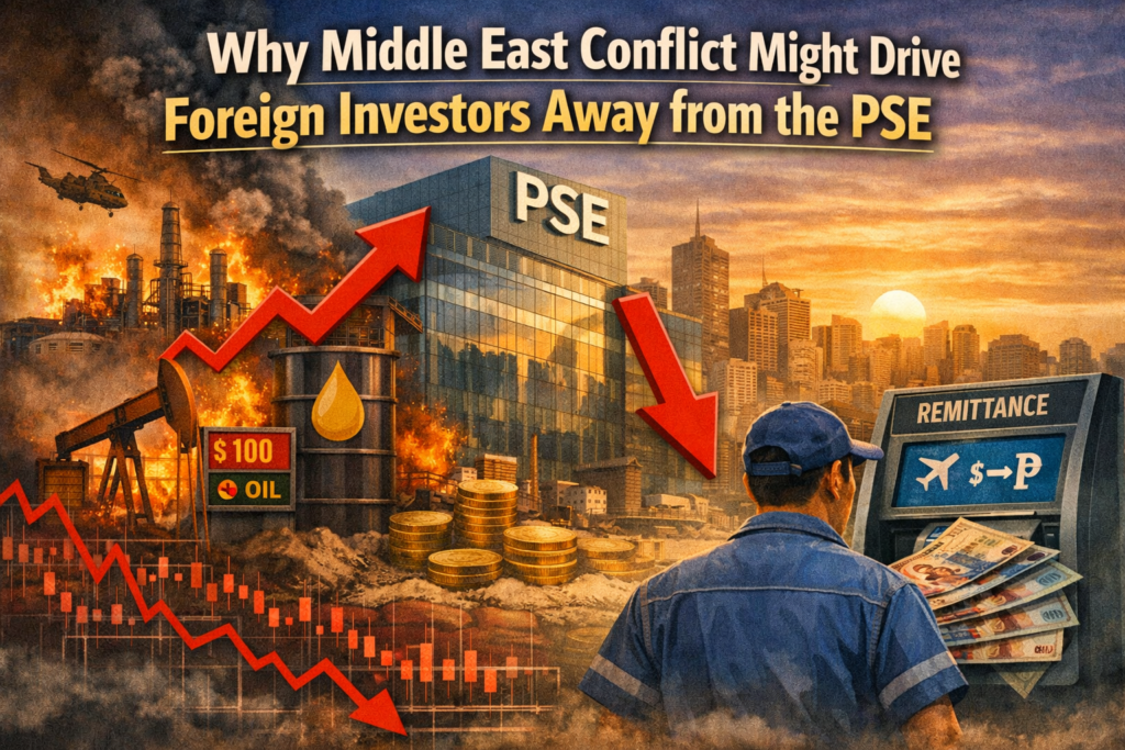 Global Risk-Off Sentiment: Why Middle East Conflict Might Drive Foreign Investors Away from the PSE 3
